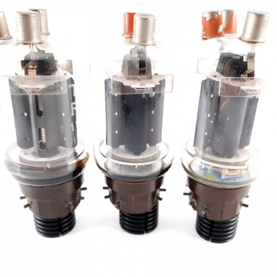 3 X RL12P50A TELEFUNKEN TUBE. 1940s PROD. CK  ENA