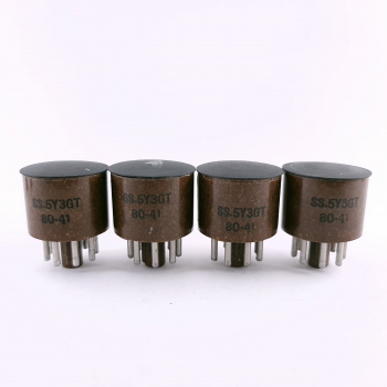 4 X 5Y3GT S.S CHELMER TUBE.... 2