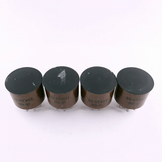 4 X 5Y3GT S.S CHELMER TUBE. 1980s...