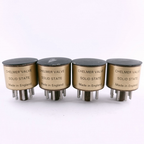 4 X 5Y3GT S.S CHELMER TUBE. 1980s...