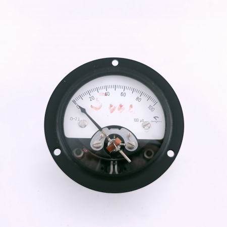 1 X 0-100mA GOSSEN MICROAMPERIMETER. 12. CB406