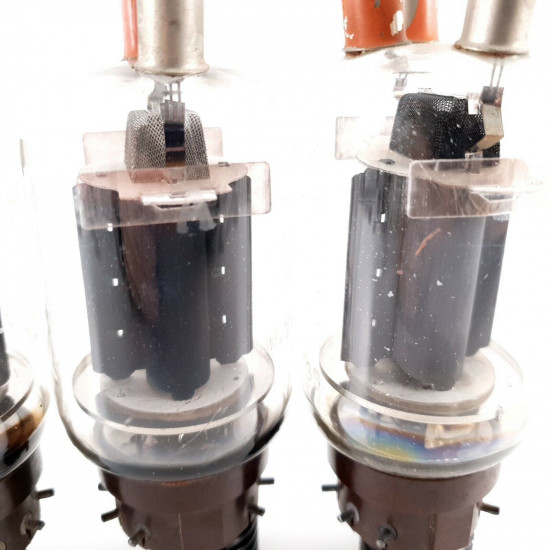 3 X RL12P50A TELEFUNKEN TUBE. 1940s PROD. CK  ENA
