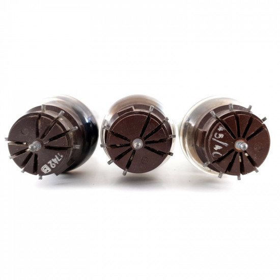 3 X RL12P50A TELEFUNKEN TUBE. 1940s PROD. CK  ENA