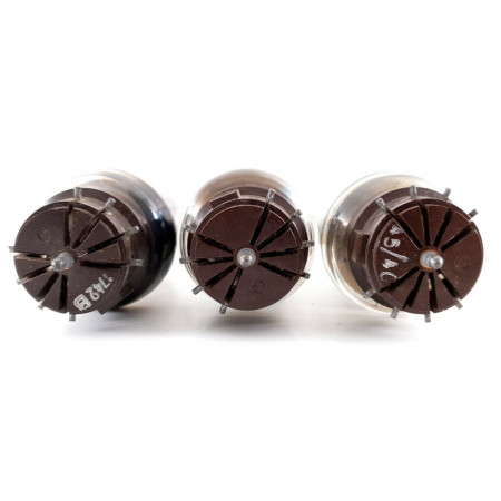 3 X RL12P50A TELEFUNKEN TUBE. 1940s PROD. CK  ENA