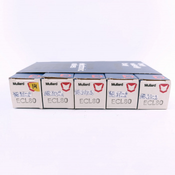 5 X ECL80 MULLARD TUBE....