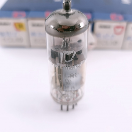 5 X ECL80 MULLARD TUBE. 1950s SIEMENS PROD. 3 MICA. MATCHED QUINTET. 14. CB406