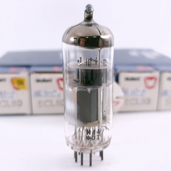 5 X ECL80 MULLARD TUBE. 1950s SIEMENS...