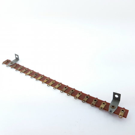 3 X 17 SOLDER LUG BAKELITE STRIP. RCP16/7