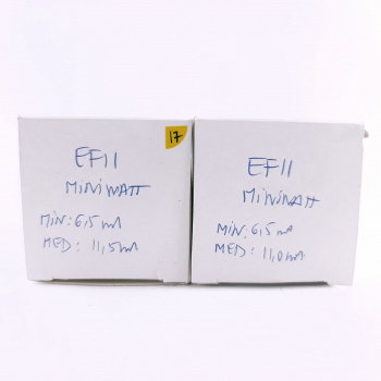 2 X EF11 PHILIPS-MINIWATT...