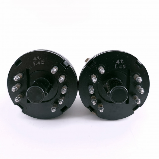 2 X EF11 PHILIPS-MINIWATT TUBE. 1940s...