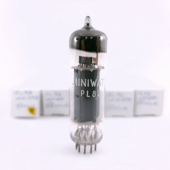 5 X PL82 MINIWATT TUBE.... 2