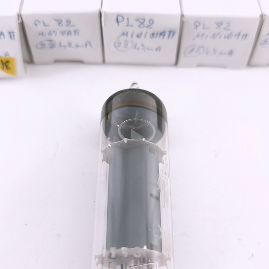 5 X PL82 MINIWATT TUBE. 1960s MULLARD...