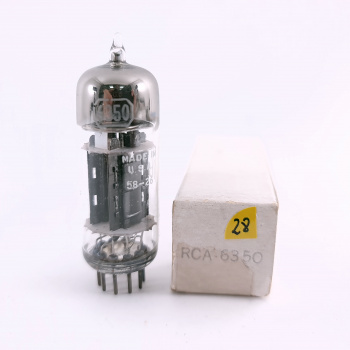 1 X 6350 RCA TUBE. 1950s...