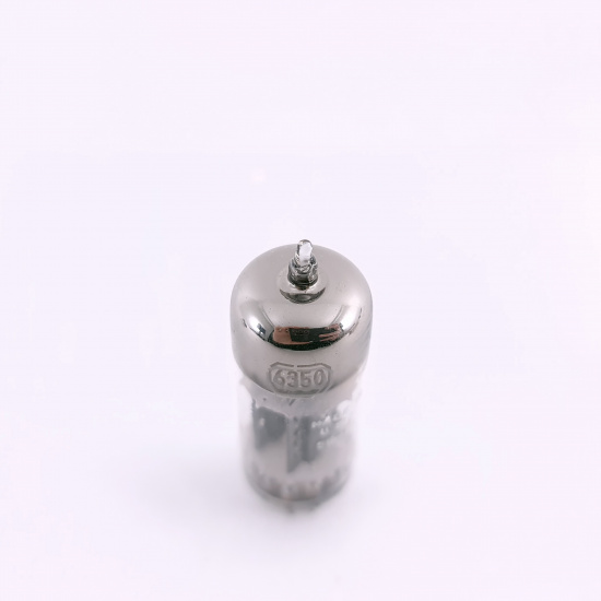 1 X 6350 RCA TUBE. 1950s PROD. BLACK...