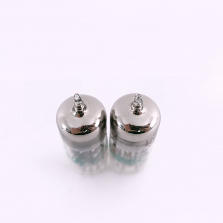 2 X JHS 12BY7 SYLVANIA TUBE. 1960s PROD. BLACK PLATES. MATCHED PAIR. 30. CB406