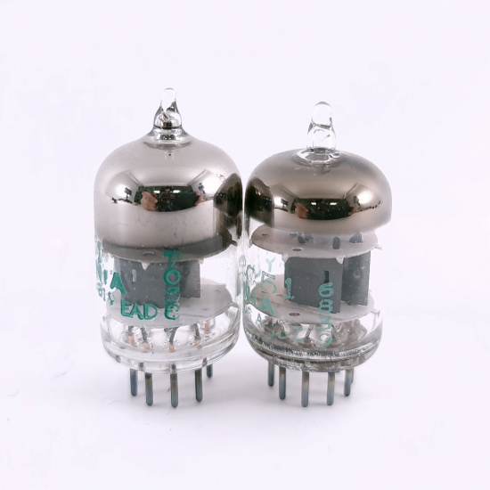 2 X JAN 2C51 SYLVANIA TUBE. 1970-68...