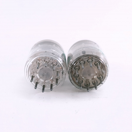 2 X JAN 2C51 SYLVANIA TUBE. 1970-68 PROD. MATCHED PAIR. 32. CB406