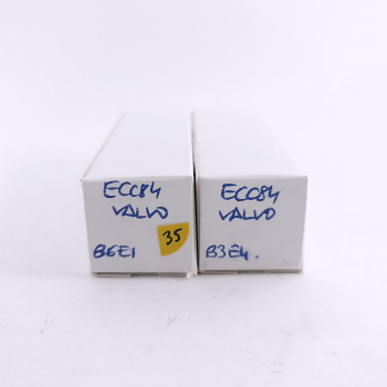 2 X ECC84 VALVO TUBE. 1960s...
