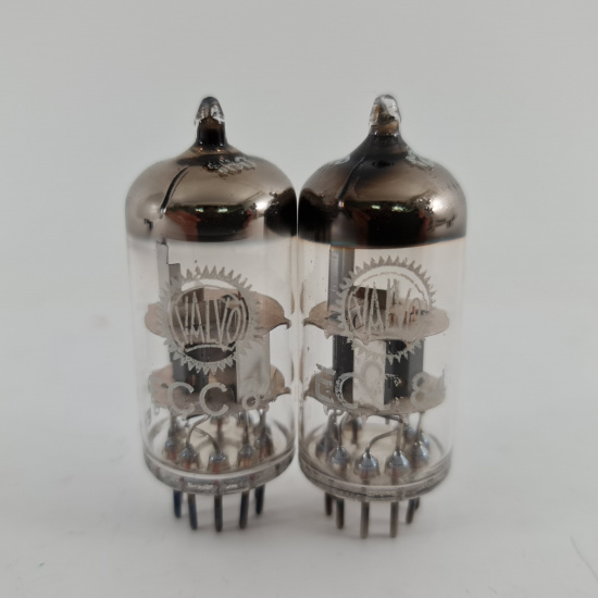 2 X ECC84 VALVO TUBE. 1960s MULLARD...