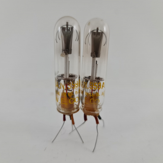 2 X 359A WESTERN ELECTRIC TUBE. 37....