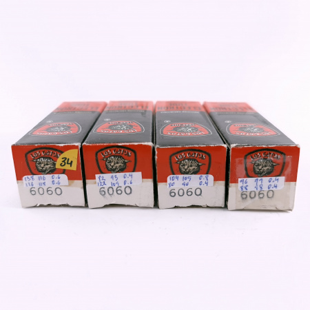 4 X 6060 LEWIS AND KAUFMAN LOS GATOS TUBE. 1977 PROD. BLACK PLATE. 3M. 34.CB406