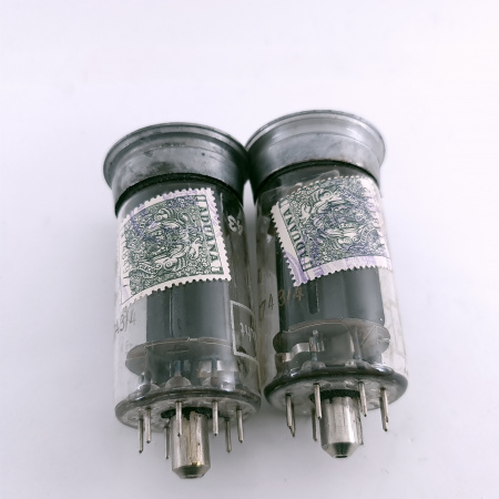 2 X LS50 TUBE. TELEFUNKEN BRAND. + ORIGINAL TUBE SOCKETS. CF  ENA