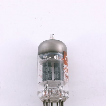 1 X 5751 RAYTHEON TUBE. 1966 PROD. BLACK PLATES. CROSS GETTER. USED. 70/64%11. CH164