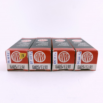 4 X 6AQ5 / EL90 TUBE. 1960s...