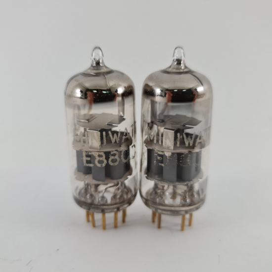 2 X E88CC MINIWATT TUBE. 1970s...