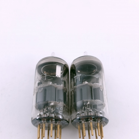 2 X E88CC MINIWATT TUBE. 1970s PHILIPS PROD. SQ. MATCHED PAIR. USED. 25. CH164