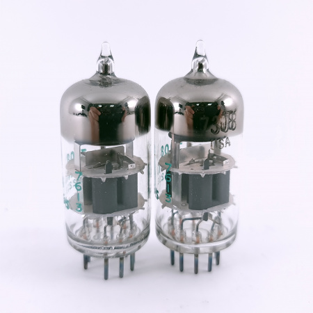 2 X JAN 7308 SYLVANIA TUBE. 1976 PROD. 29. CH164