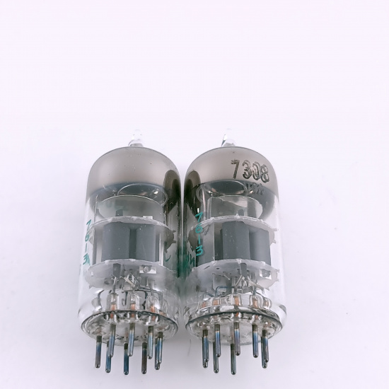 2 X JAN 7308 SYLVANIA TUBE. 1976...