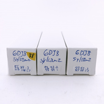 3 X 6DJ8 SYLVANIA TUBE....