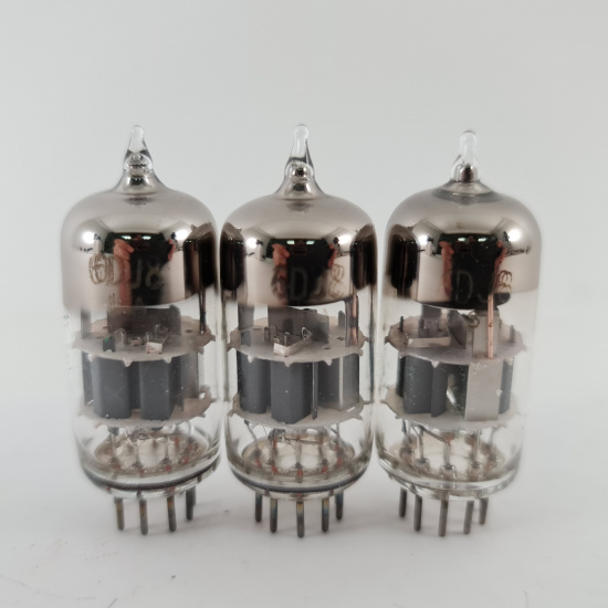 3 X 6DJ8 SYLVANIA TUBE. 1960s PROD....