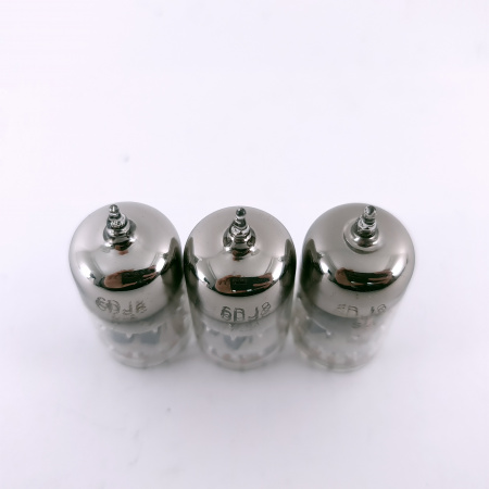 3 X 6DJ8 SYLVANIA TUBE. 1960s PROD. 38. CH164