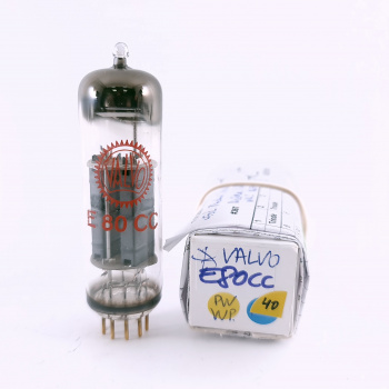 1 X E80CC VALVO TUBE. 1950s...