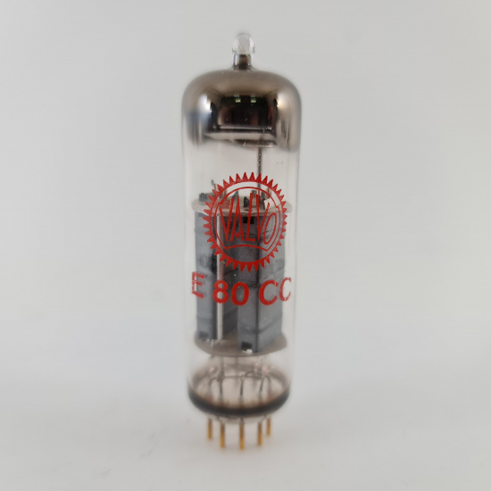 1 X E80CC VALVO TUBE. 1950s PROD....