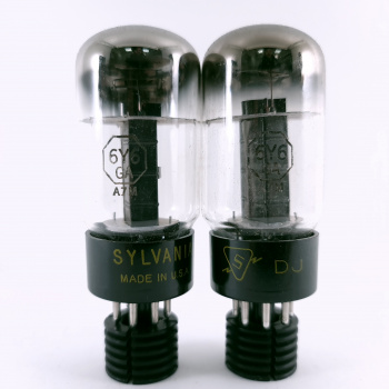 2 X 6Y6GA SYLVANIA TUBE.... 2