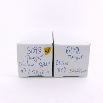 2 X 6098 / 6AR6WA TUNG-SOL...