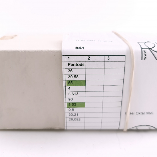 1 X EL33 MULLARD TUBE. 1950s PROD....