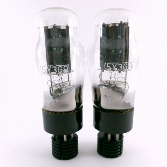 2 X 5Y3GB CIFTE TUBE. 1960s RT PROD....