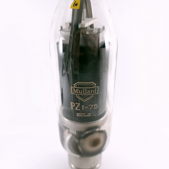 1 X PZ1-75 MULLARD TUBE. 1950s PROD....