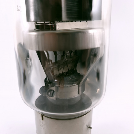 1 X PZ1-75 MULLARD TUBE. 1950s PROD. BLACK PLATES. DUAL GETTER. USED. 60. CH164