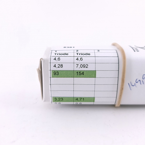 1 X 6211 TELEFUNKEN TUBE. 1960s PROD....