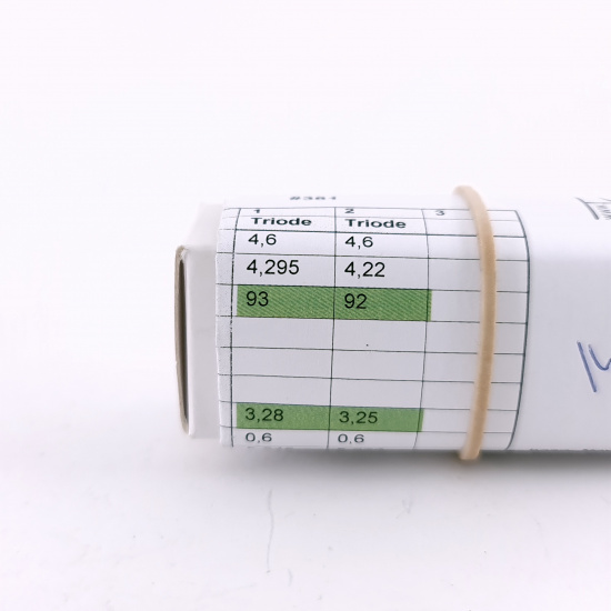 1 X 6211 TELEFUNKEN TUBE. 1960s PROD....