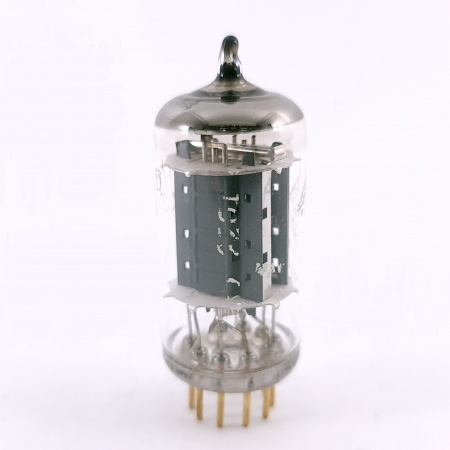 1 X 6211 TELEFUNKEN TUBE. 1960s PROD. GOLD PIN. 93/92% EMISSION. 70. CH164