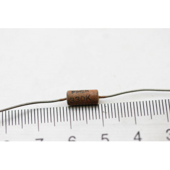 VINTAGE PIHER RESISTOR. 1/2W 330K 10% *1 PC* NEW ORIGINAL 1960´S
