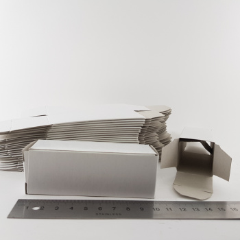 50 X WHITE TUBE BOXES...