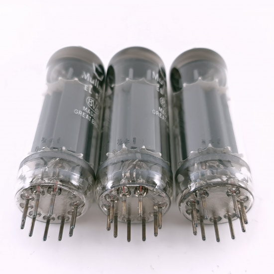 3 X EL504 MULLARD TUBE. 1960s PROD....