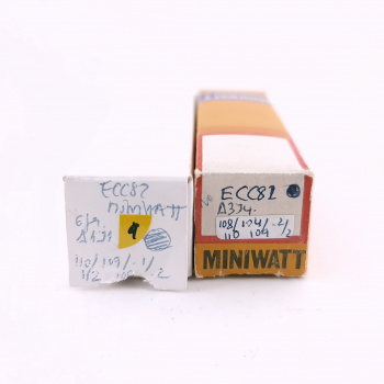 2 X ECC82 MINIWATT TUBE....